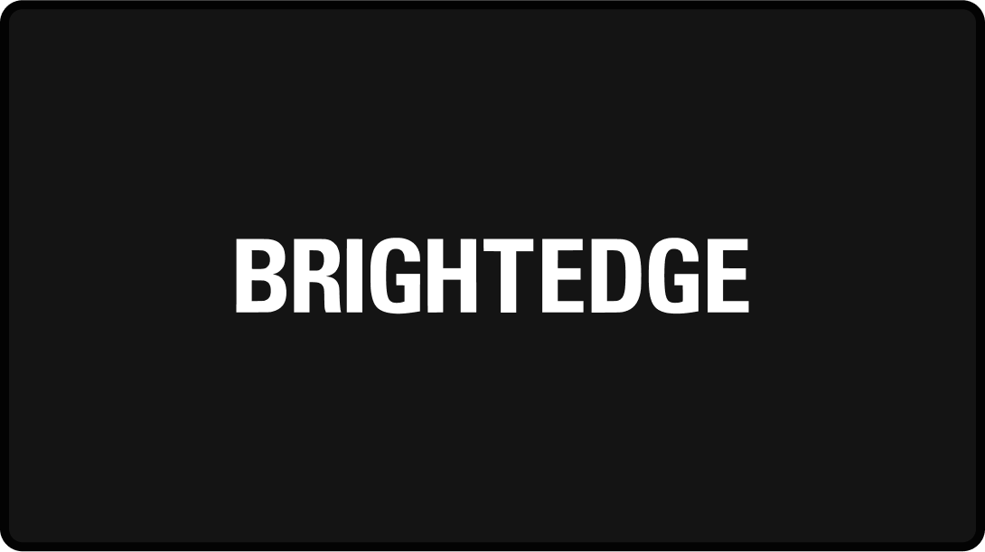 Logo of BrightEdge, a ChatGPT optimization tool.