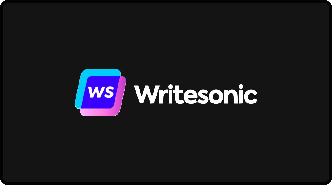 Logo of Writesonic, a ChatGPT optimization tool.