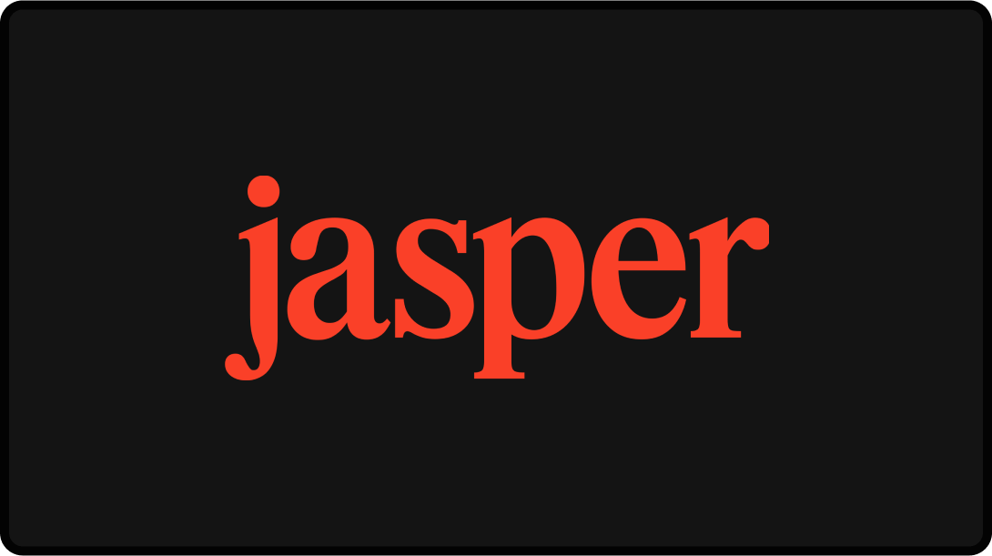 Logo of Jasper, a ChatGPT optimization tool.