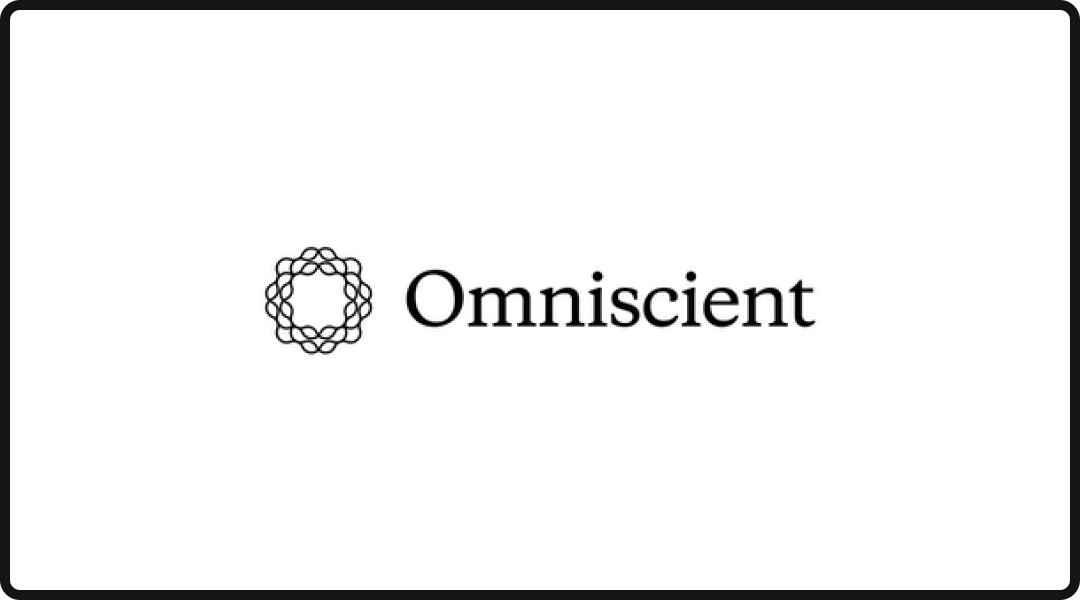 Logo for Omniscient Digital, a leading AEO agency.