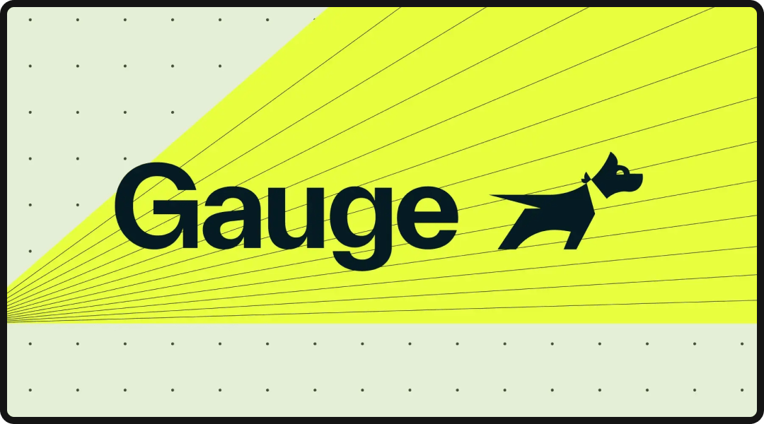 Logo for Gauge, one of the leading AEO software tools in 2026.