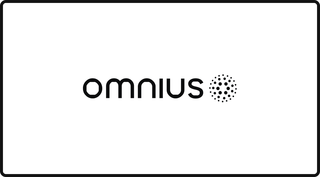 Logo for Omnius, one of the top AEO agencies.