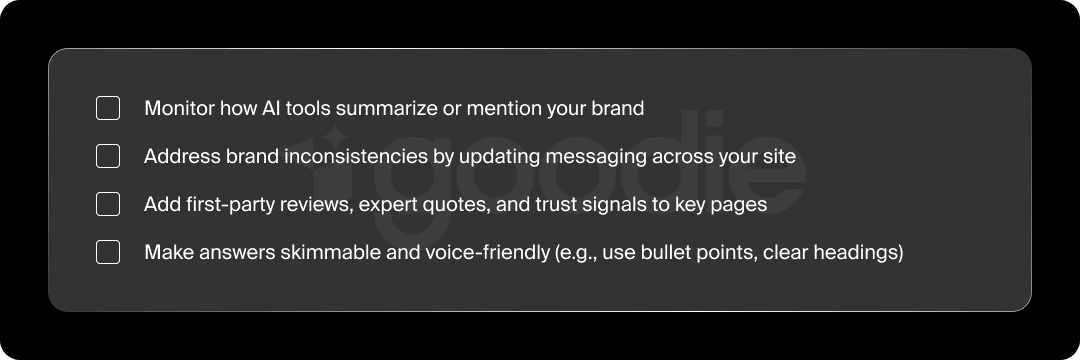 Engagement and monitoring phase of AEO for eCommerce.