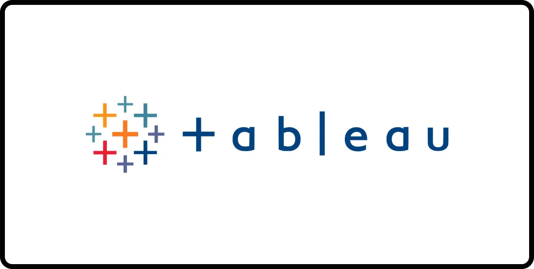 Tableau logo, one of the best tools for your AI marketing stack.
