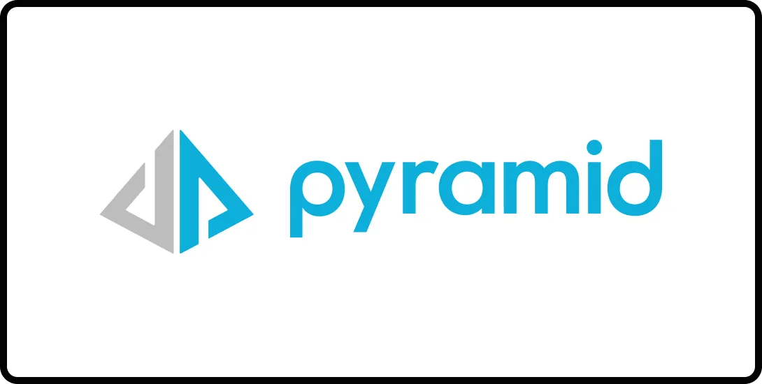 Pyramid logo, one of the best tools for your AI marketing stack.