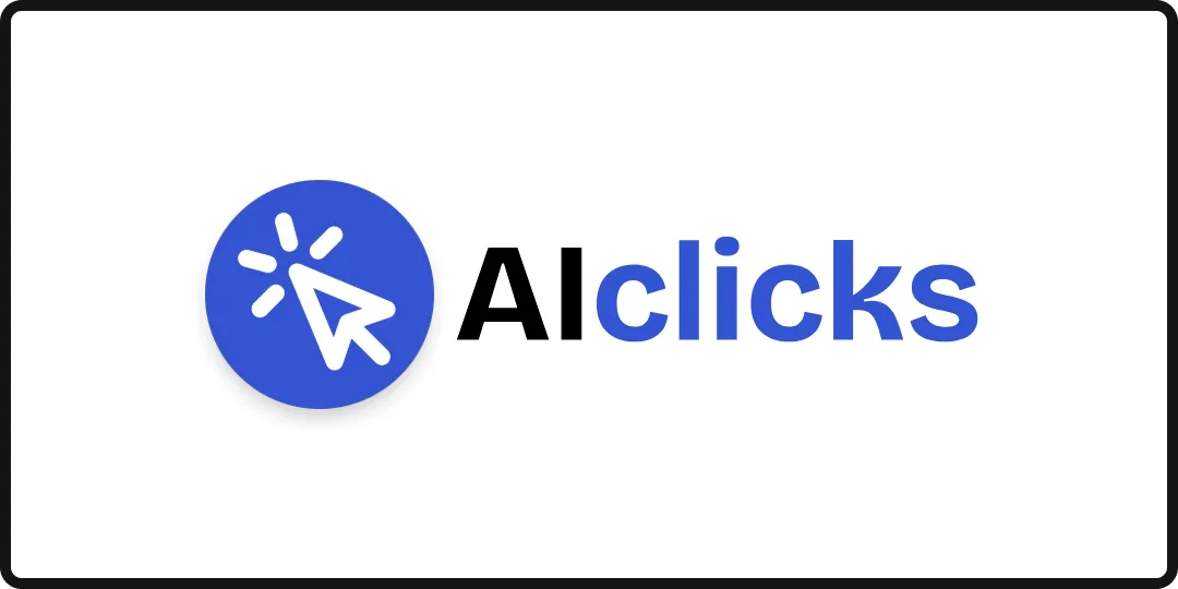 AIclicks.io logo, one of the best tools for your AI marketing stack.