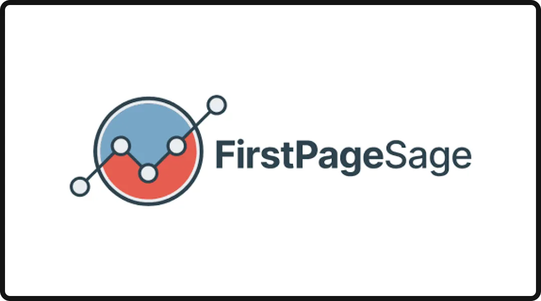 Logo of First Page Sage, one of the leading AI search optimization agencies.